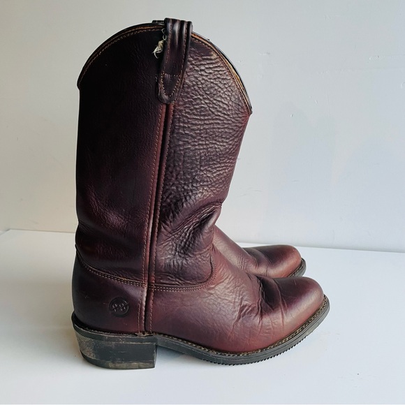 Double H Other - Double-H Boot Men's 12" Leather Western Work Boot 1602 Size 10 EE Black Walnut